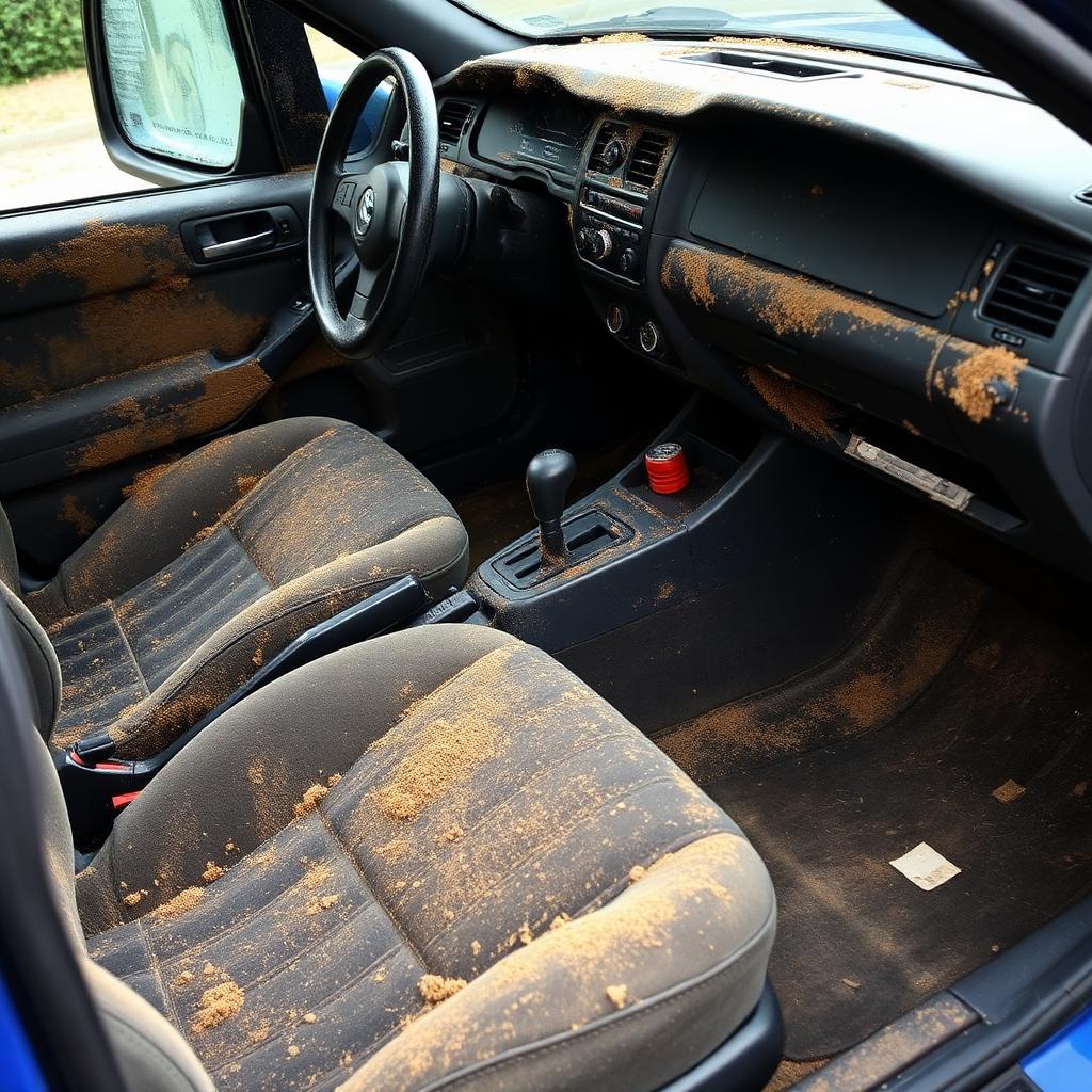 Car Detailing before